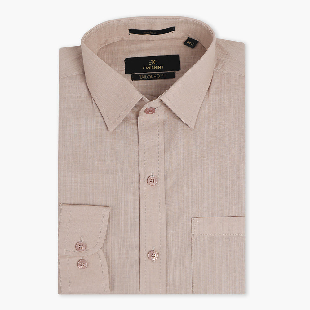Eminent Men's Formal Shirt - Beige, Men's Shirts, Eminent, Chase Value
