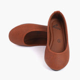 Girls Pump - Brown, Girls Pump, Chase Value, Chase Value