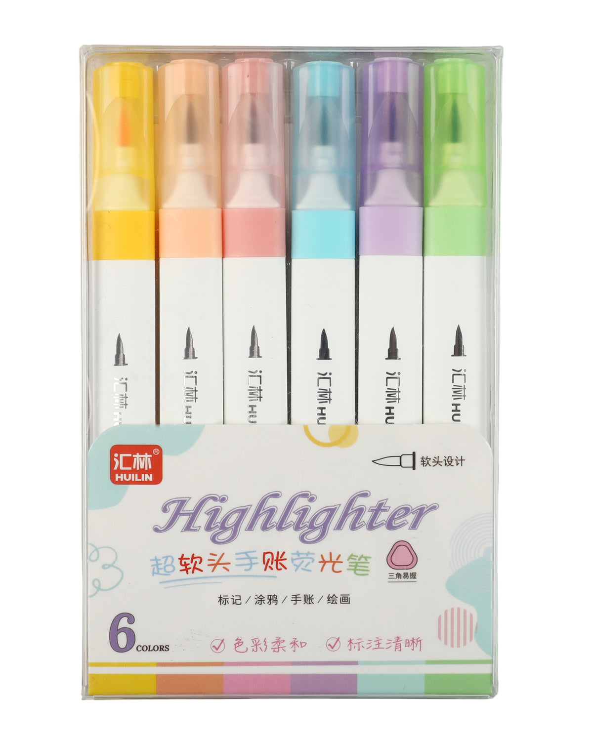 Highlighter Set- 6 Pcs