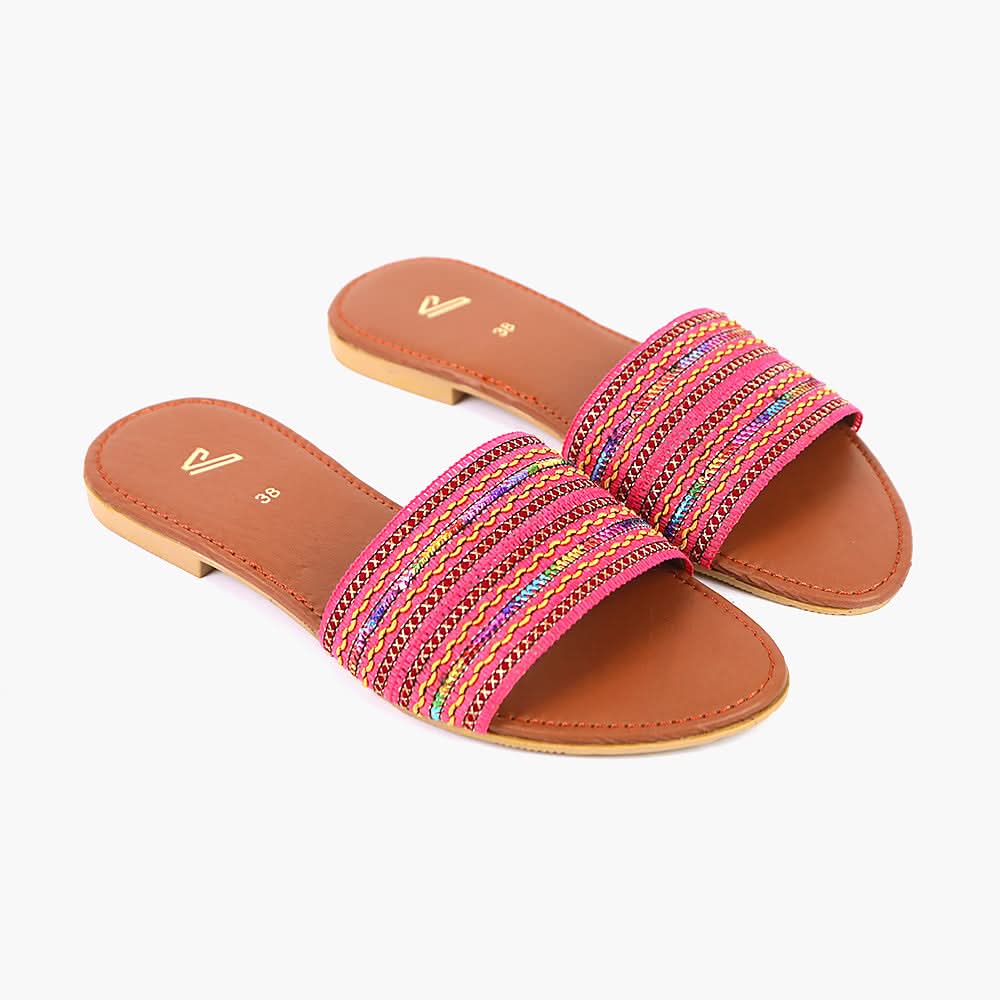 Women's Slipper - Pink, Women Slippers, Chase Value, Chase Value