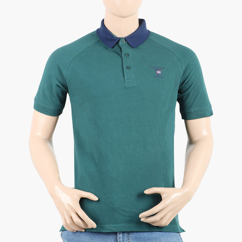 Eminent Men's Polo Half Sleeves T-Shirt - Green, Men's T-Shirts & Polos, Eminent, Chase Value