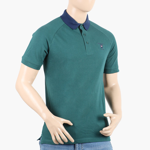 Eminent Men's Polo Half Sleeves T-Shirt - Green