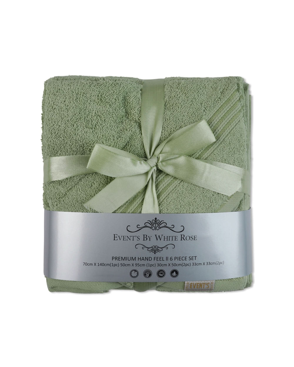Premium Hand Towels Set Pack of 6, Kitchen Towels, Chase Value, Chase Value