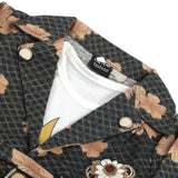 Girl Full Sleeve Co-Ord Set - Black & Brown, Girls Suits, Chase Value, Chase Value