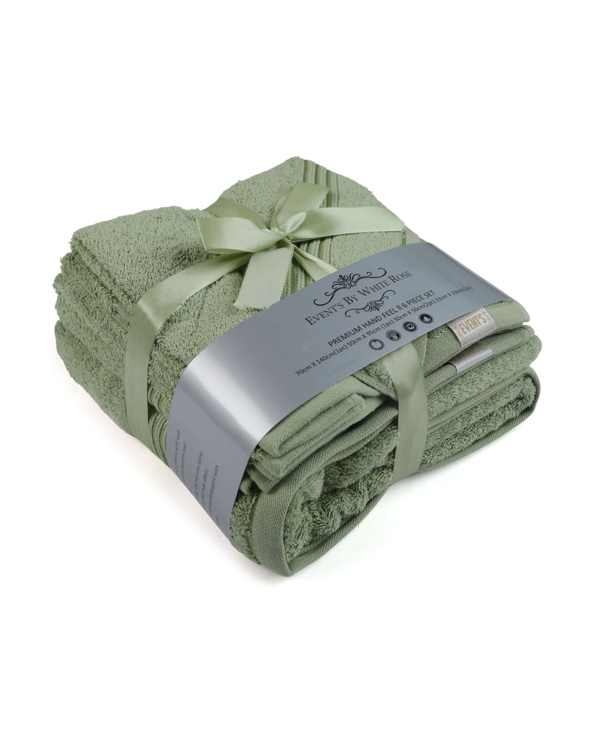 Premium Hand Towels Set Pack of 6, Kitchen Towels, Chase Value, Chase Value