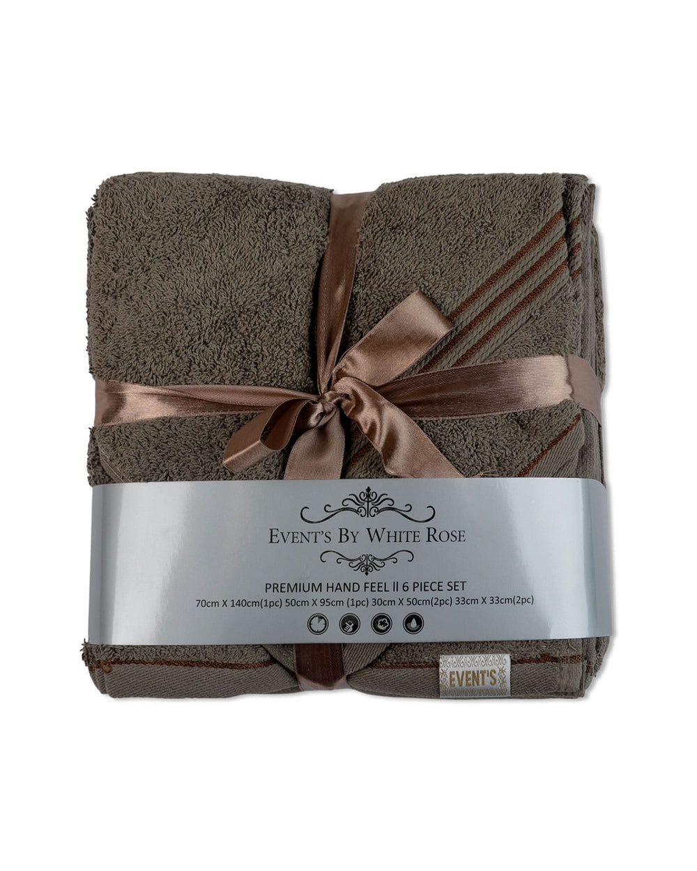 Premium Hand Towels Set Pack of 6, Kitchen Towels, Chase Value, Chase Value