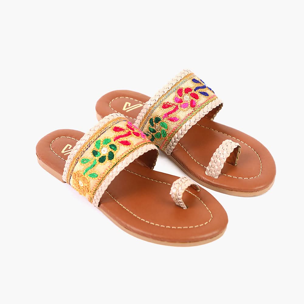 Girls Slipper - Fawn, Girls Slippers, Chase Value, Chase Value