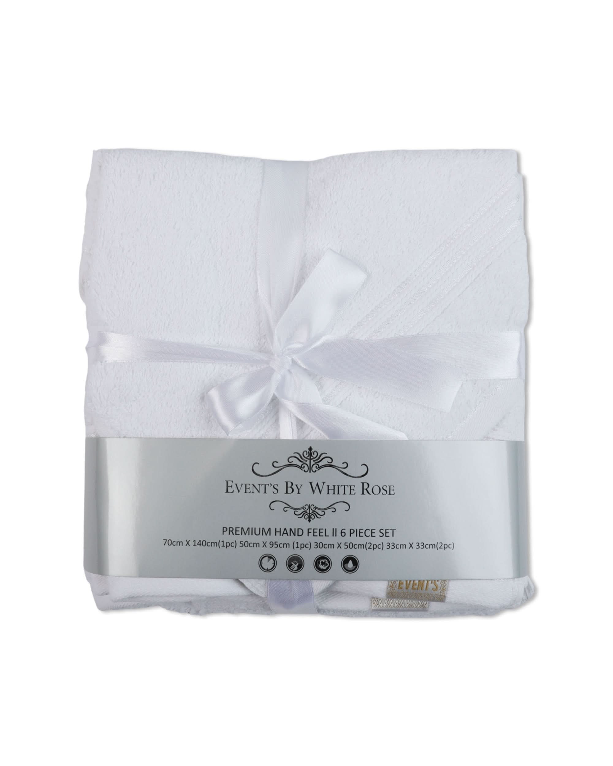 Premium Hand Towels Set Pack of 6, Kitchen Towels, Chase Value, Chase Value