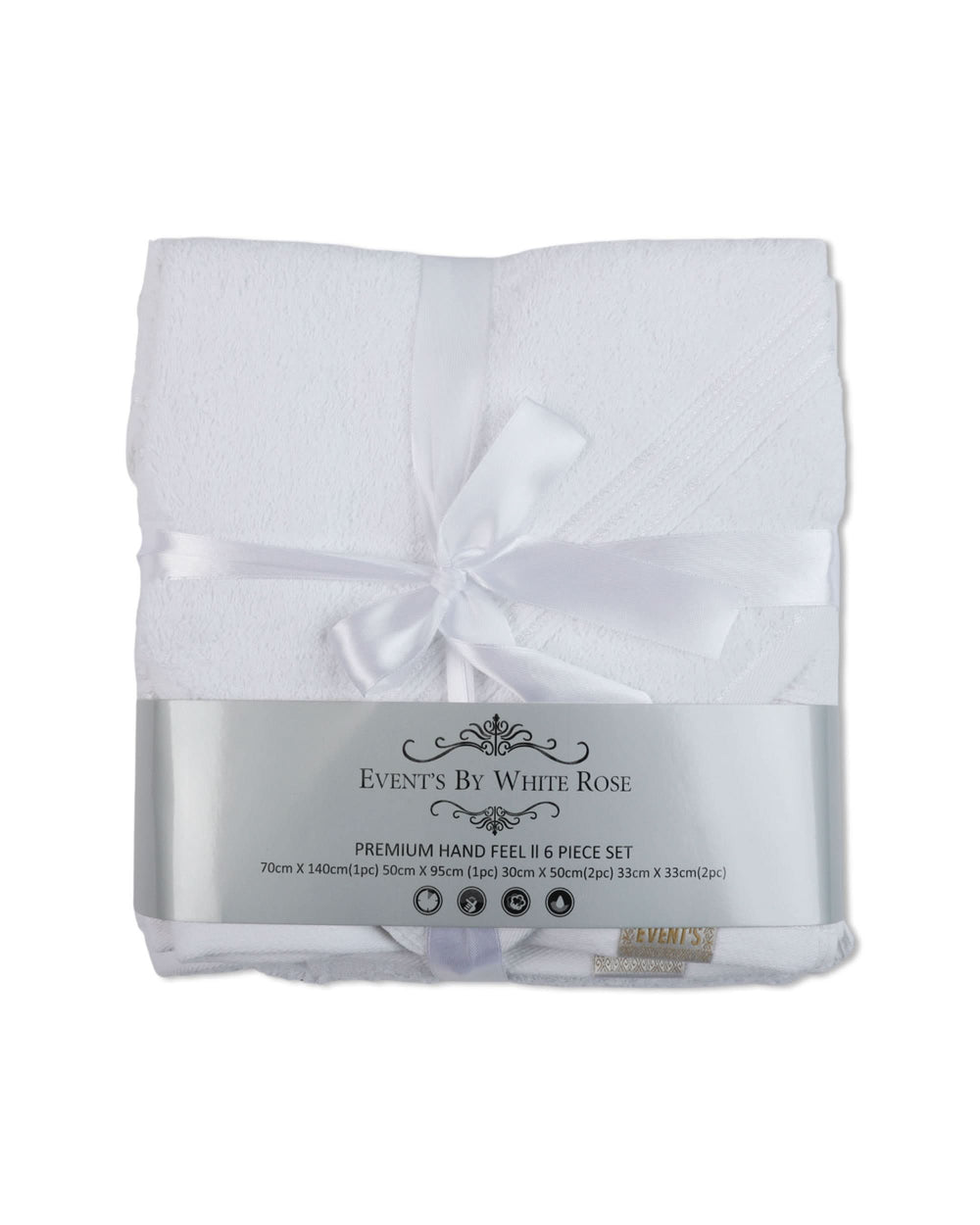 Premium Hand Towels Set Pack of 6, Kitchen Towels, Chase Value, Chase Value