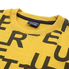 Boys Full Sleeves SweatShirt - Yellow
