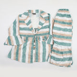 Girl Full Sleeve Co-Ord Set - Sea Green, Girls Suits, Chase Value, Chase Value