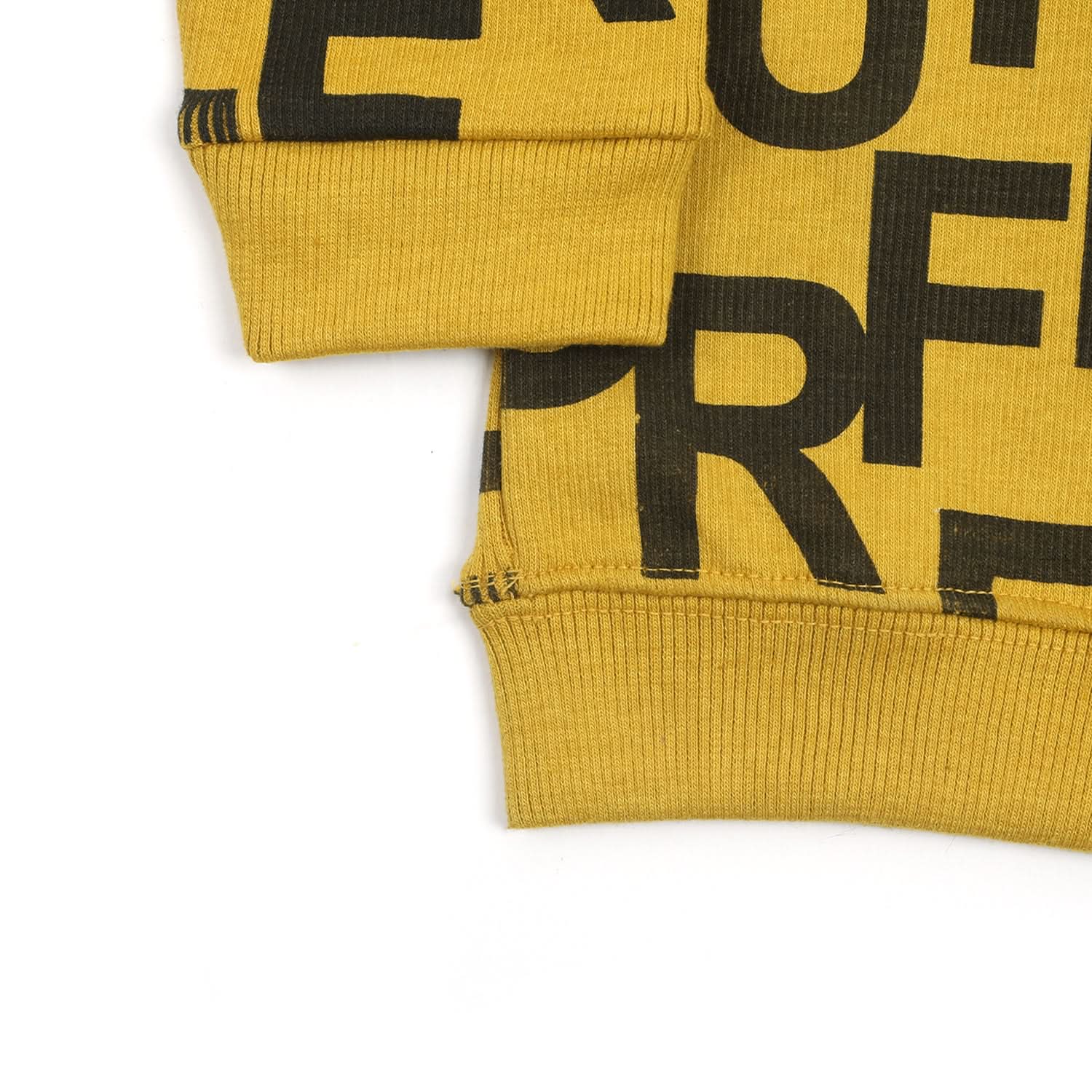 Boys Full Sleeves SweatShirt - Yellow, Boys Hoodies & Sweat Shirts, Chase Value, Chase Value