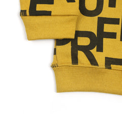 Boys Full Sleeves SweatShirt - Yellow