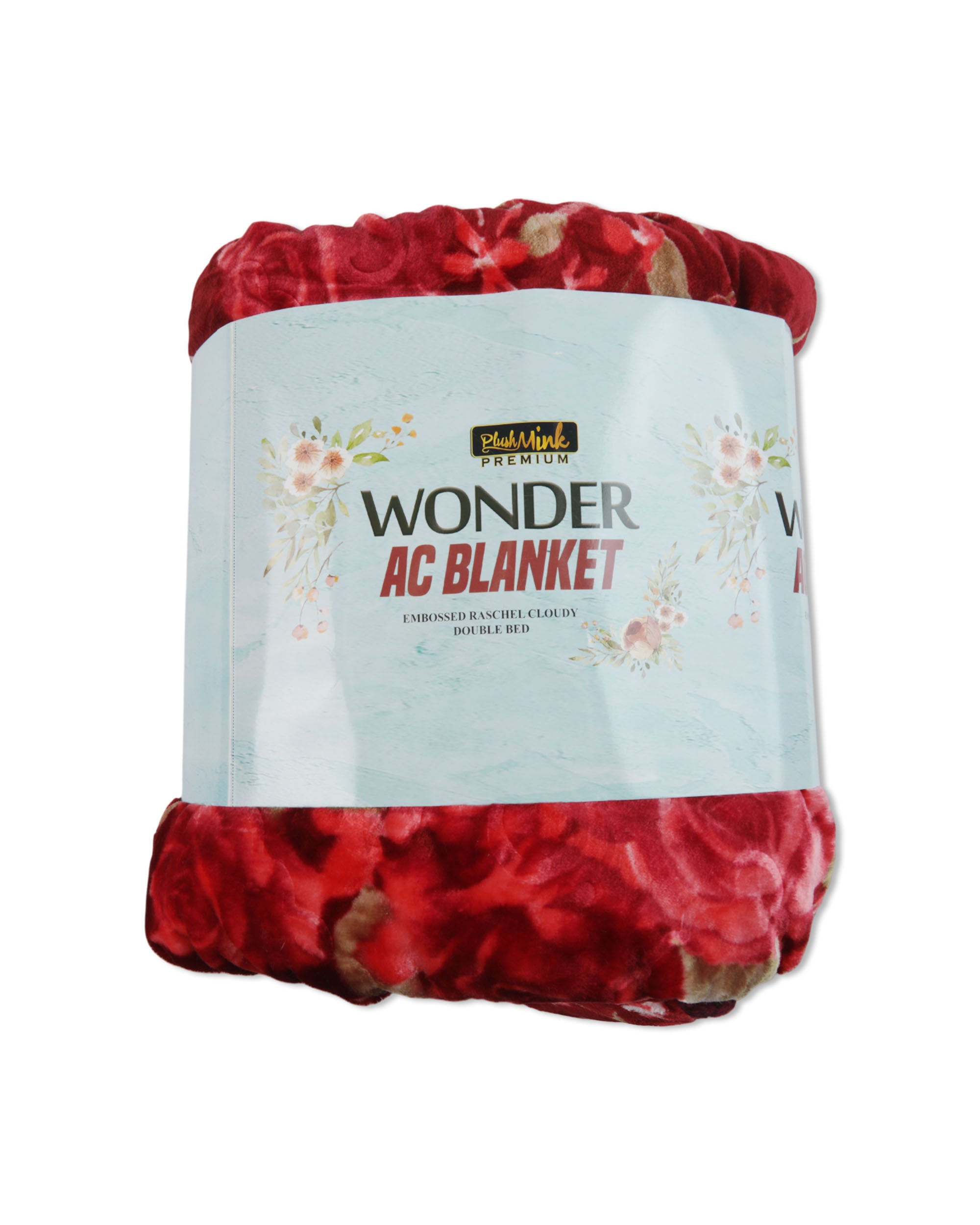 Wonder Embossed Flannel Blanket – Double Bed