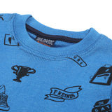 Boys Full Sleeves SweatShirt - Blue, Boys Hoodies & Sweat Shirts, Chase Value, Chase Value
