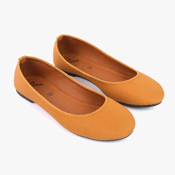 Women's Pump - Mustard, Women Pumps, Chase Value, Chase Value