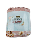 Wonder Embossed Flannel Blanket – Double Bed