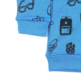 Boys Full Sleeves SweatShirt - Blue, Boys Hoodies & Sweat Shirts, Chase Value, Chase Value