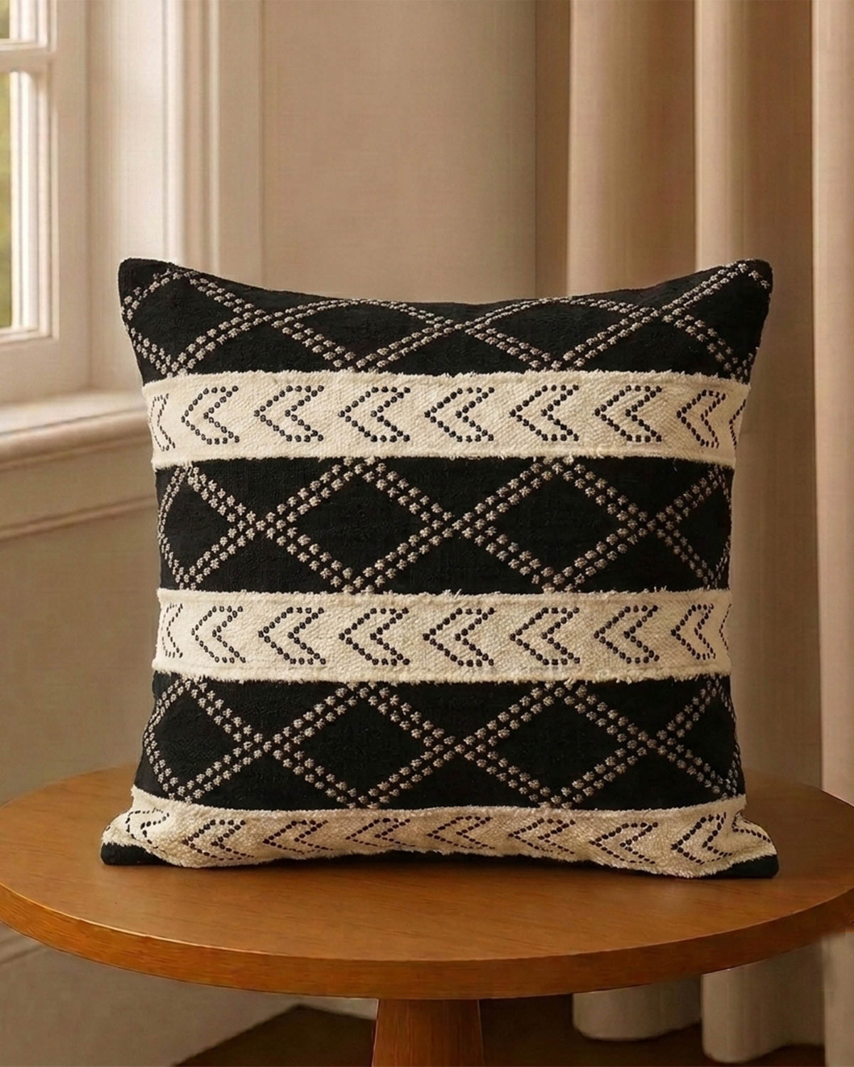Embroidered Cushion 16 x 16