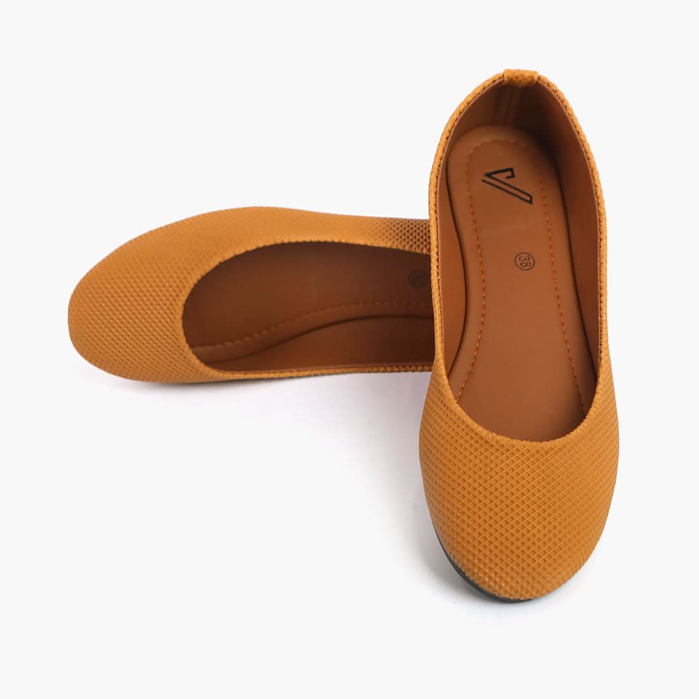 Women's Pump - Mustard, Women Pumps, Chase Value, Chase Value