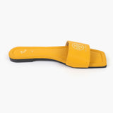 Women's Slipper - Yellow, Women Slippers, Chase Value, Chase Value