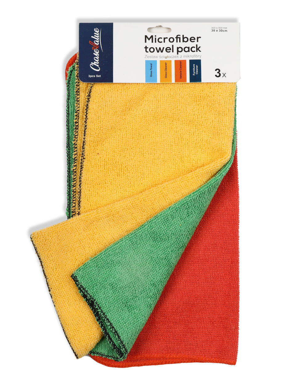 Kitchen Towel Set 30 x 30 cm (Pack of 3)