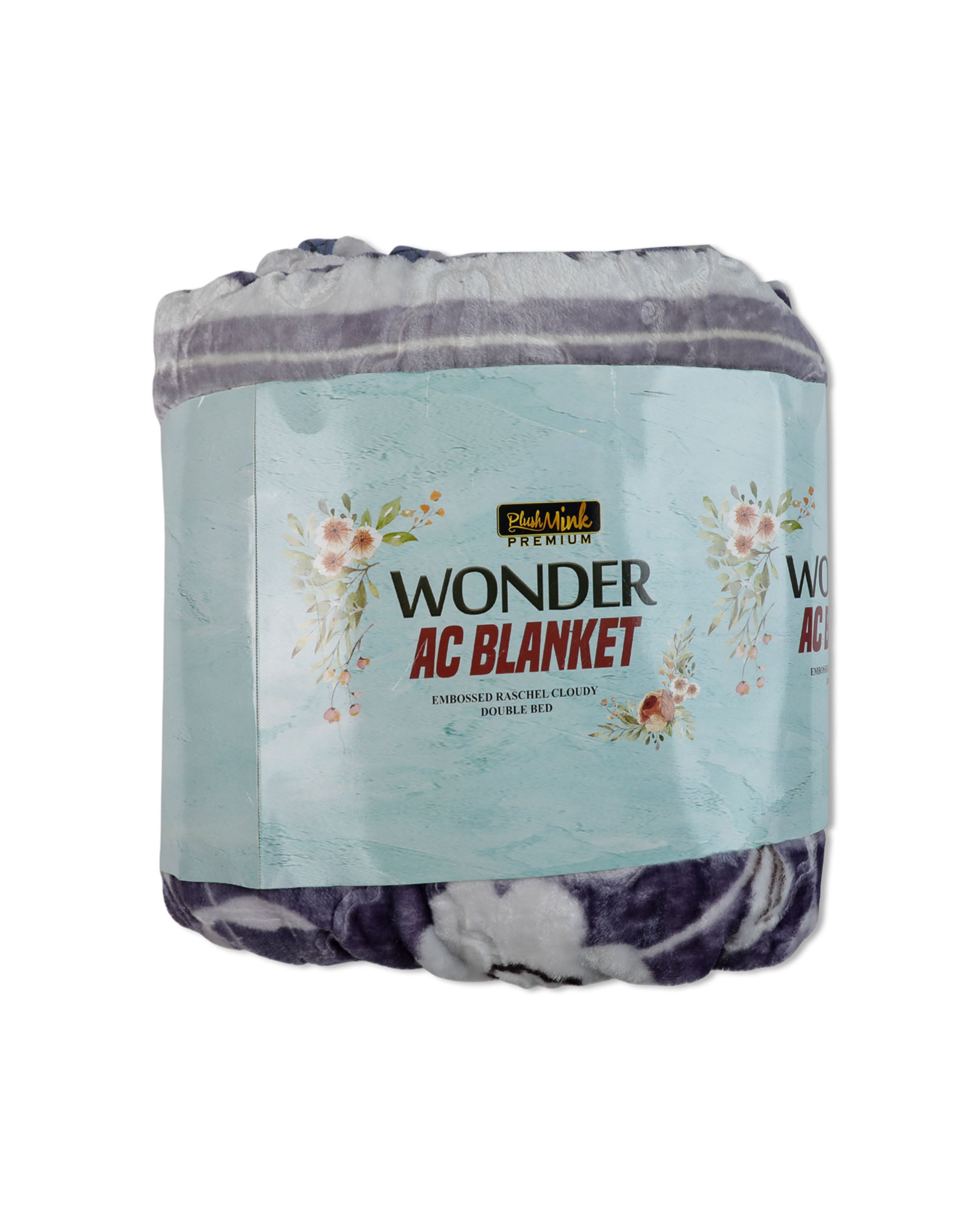 Wonder Embossed Flannel Blanket – Double Bed