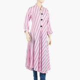 Women's Jalpari Printed Stitched Kurti - Pink, Women Ready Kurtis, Chase Value, Chase Value