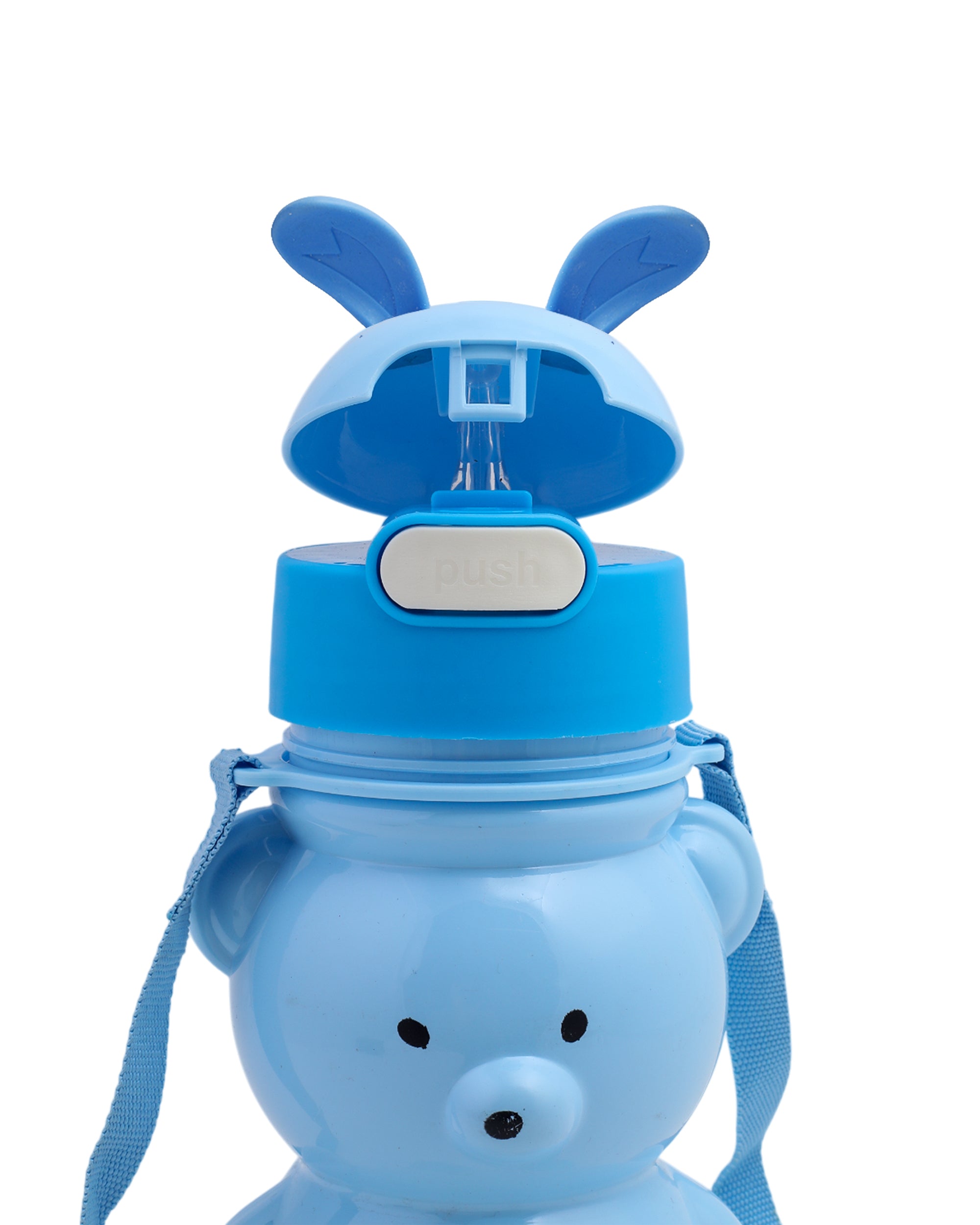 Kids Teddy Bear Water Bottle - Blue, Feeding Supplies, Chase Value, Chase Value