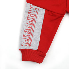 Newborn Boys Trouser - Red