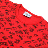 Newborn Boys Round Neck Half Sleeves Night Suit - Red, Newborn Boys Sets & Suits, Chase Value, Chase Value