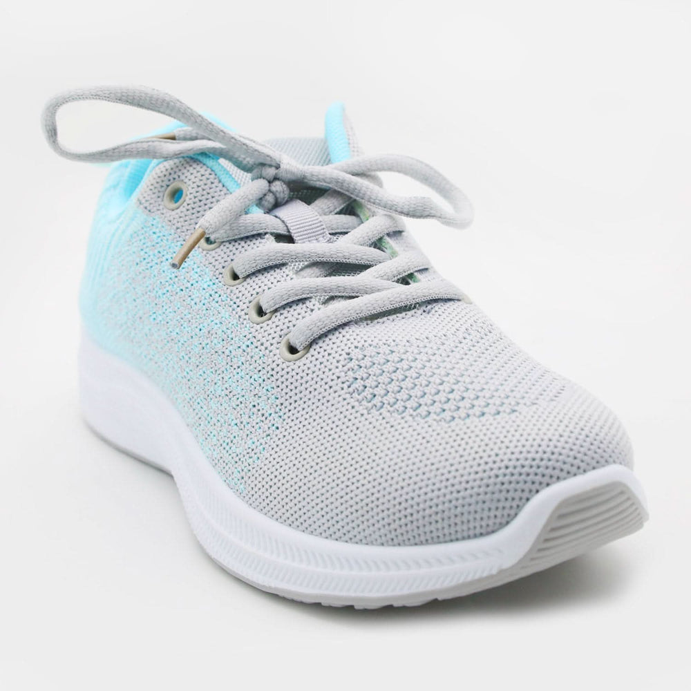 Breathable Lightweight Sports Shoes For Women's - Cyan, Women Casual & Sports Shoes, Chase Value, Chase Value