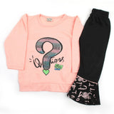 Girls Full Sleeves Tight Suit - Pink, Girls Suits, Chase Value, Chase Value