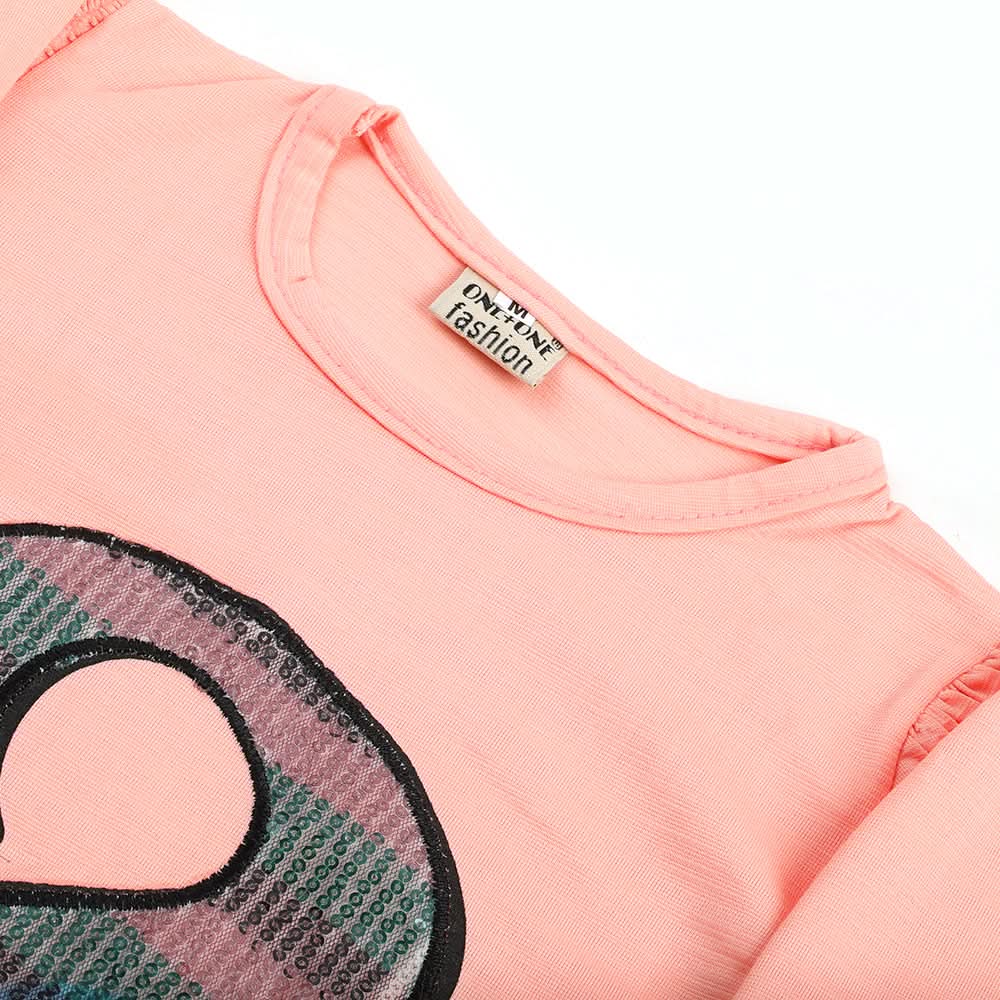 Girls Full Sleeves Tight Suit - Pink, Girls Suits, Chase Value, Chase Value