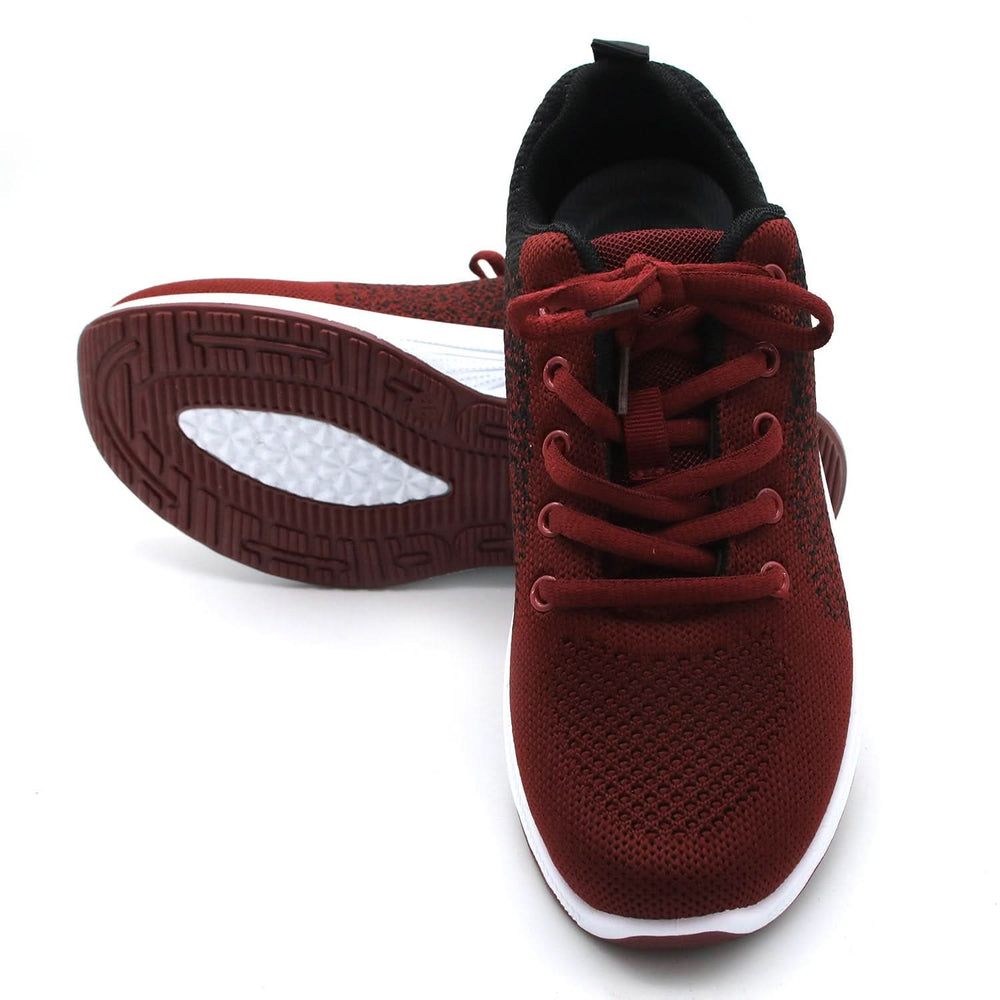 Breathable Lightweight Sports Shoes For Women's - Maroon, Women Casual & Sports Shoes, Chase Value, Chase Value