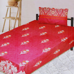 Printed Single Bed Sheet - Multi Color