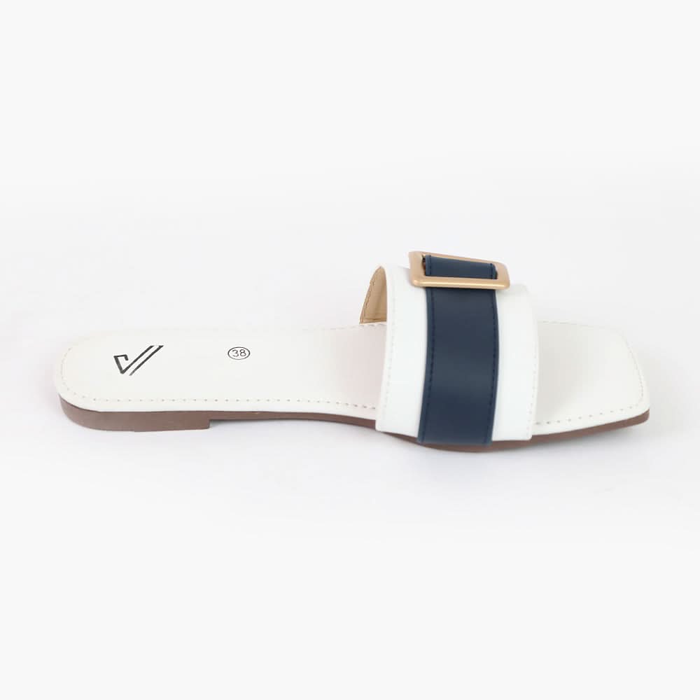 Women's Slipper - White, Women Slippers, Chase Value, Chase Value