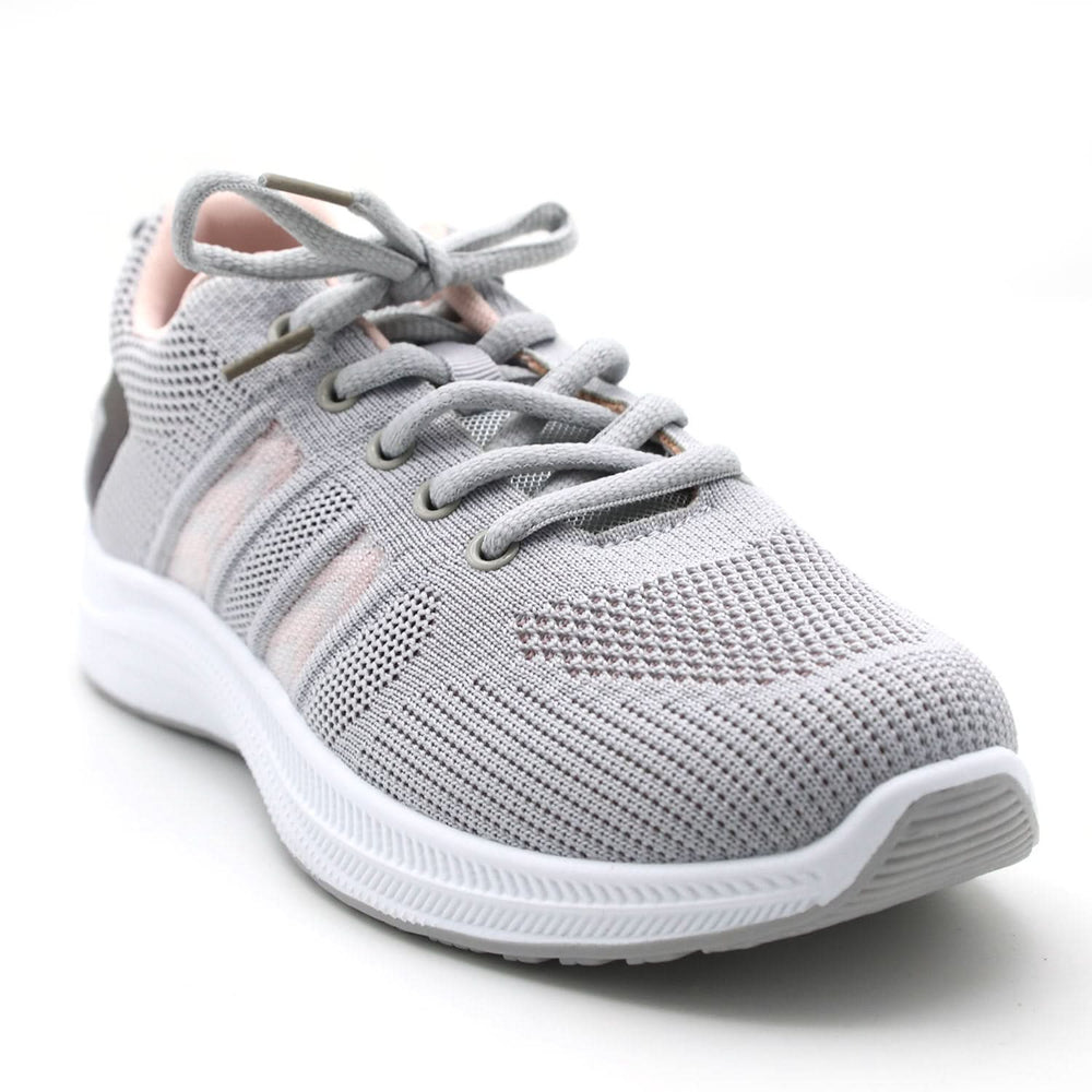 Flexible and Lightweight Women’s Fitness Sport Shoes - Grey, Women Casual & Sports Shoes, Chase Value, Chase Value