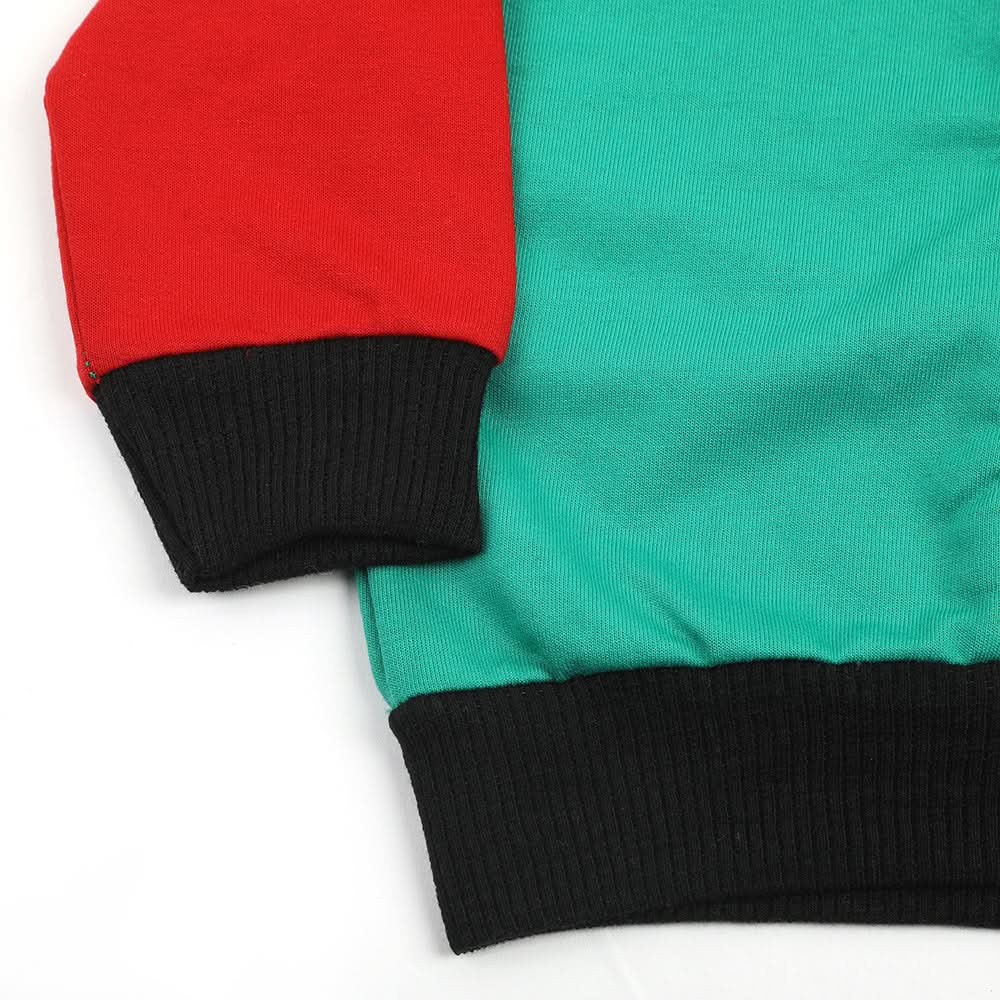 Newborn Boys Full Sleeves T-shirt - Green, Newborn Boys Shirts & T-Shirts, Chase Value, Chase Value
