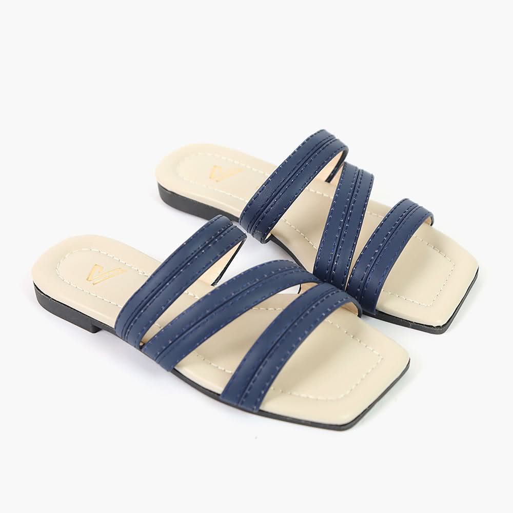 Girls Slipper - Navy Blue, Girls Slippers, Chase Value, Chase Value