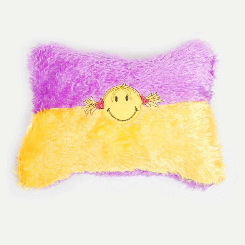 Smiley Pillow - Purple