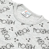 Newborn Boys Round Neck Half Sleeves Night Suit - Grey, Newborn Boys Sets & Suits, Chase Value, Chase Value