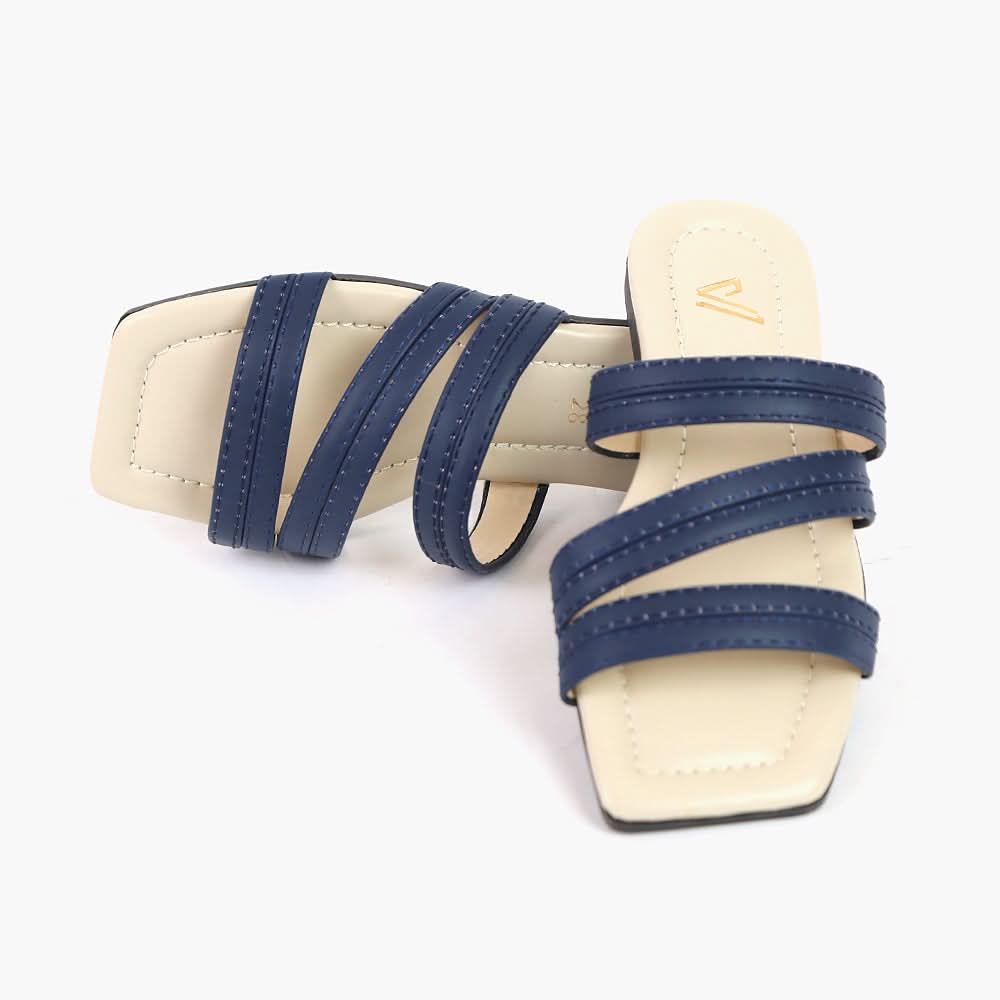 Girls Slipper - Navy Blue, Girls Slippers, Chase Value, Chase Value