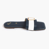 Women's Slipper - Navy Blue, Women Slippers, Chase Value, Chase Value