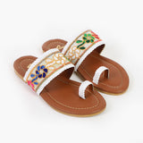Girls Slipper - White, Girls Slippers, Chase Value, Chase Value