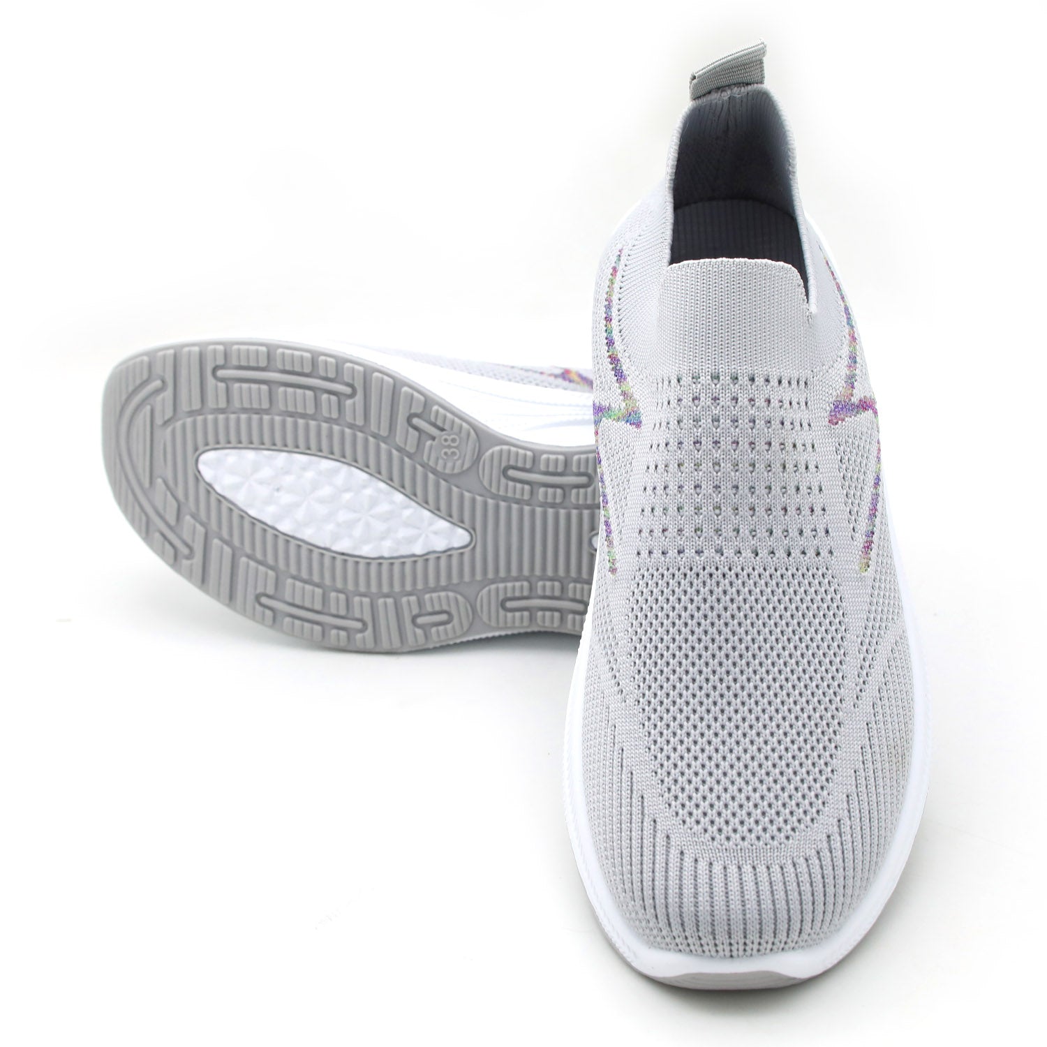 Women's Skechers - Grey, Women Casual & Sports Shoes, Chase Value, Chase Value