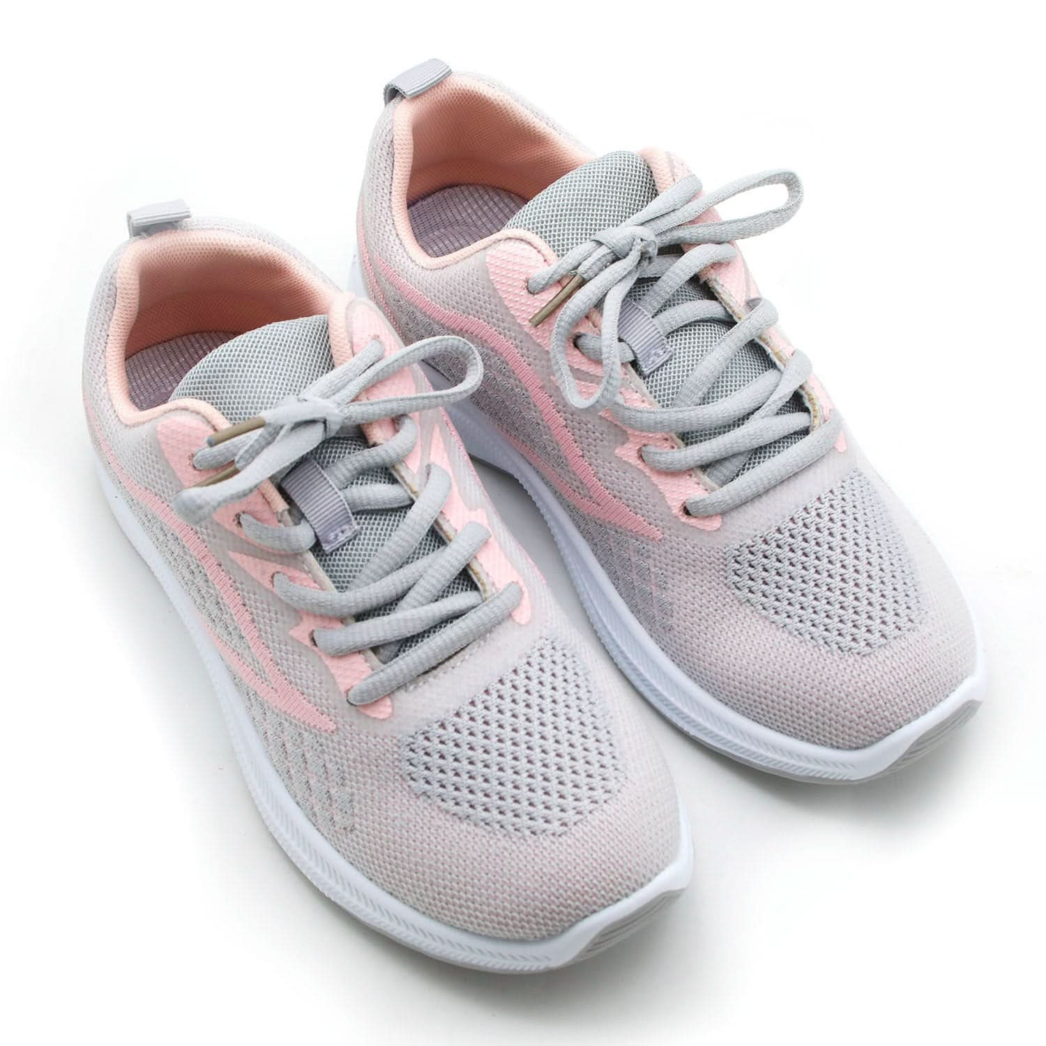 Lightweight Mesh Running & Sport Shoes For Women's - Grey, Women Casual & Sports Shoes, Chase Value, Chase Value