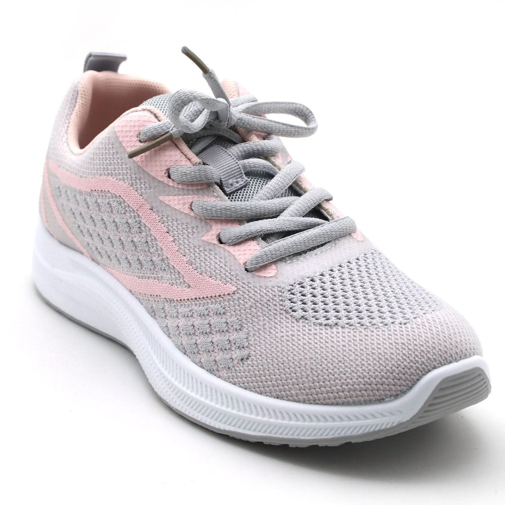 Lightweight Mesh Running & Sport Shoes For Women's - Grey, Women Casual & Sports Shoes, Chase Value, Chase Value