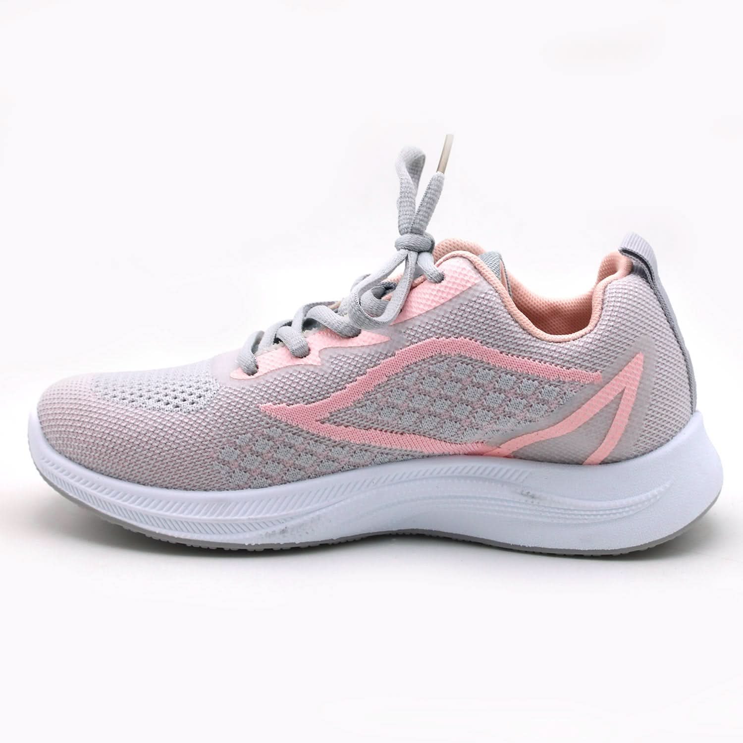 Lightweight Mesh Running & Sport Shoes For Women's - Grey, Women Casual & Sports Shoes, Chase Value, Chase Value