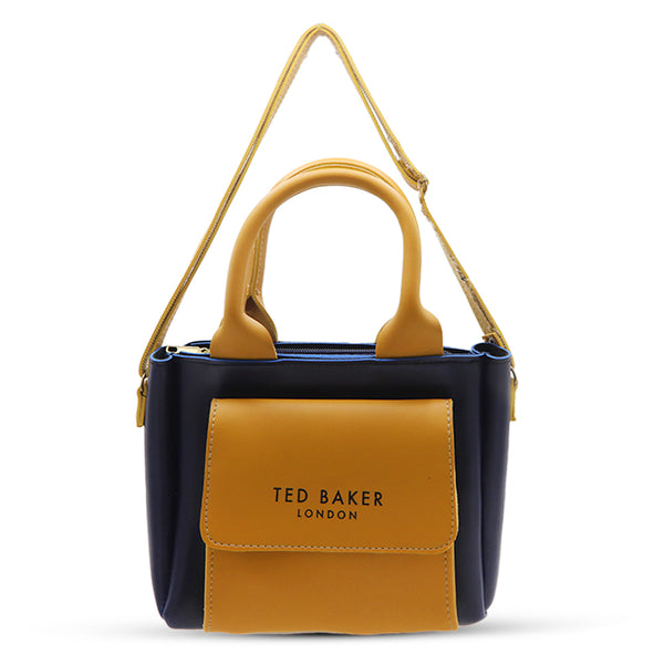 Women's Shoulder Bag - Navy Blue